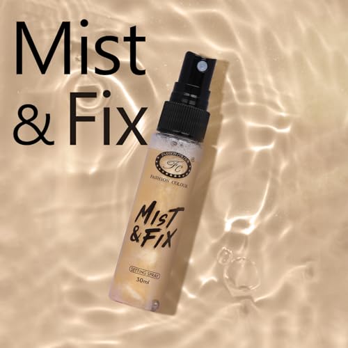 Image of Fashion Colour Mist & FIX Setting Spray | Setting Spray For Makeup Long Lasting | Illuminating & Hydrating Makeup Fixing Spray | Makeup Fixing Spray For Long-Lasting Makeup | (MF10B, 30ml)