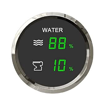 ELING 52mm Water Level Meter Signal Adjustable With 8 Colors Backlight - View #9
