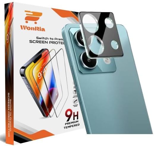 WonRia Back Camera Lens Protector for Poco X6 5G Camera Glass Protector ...