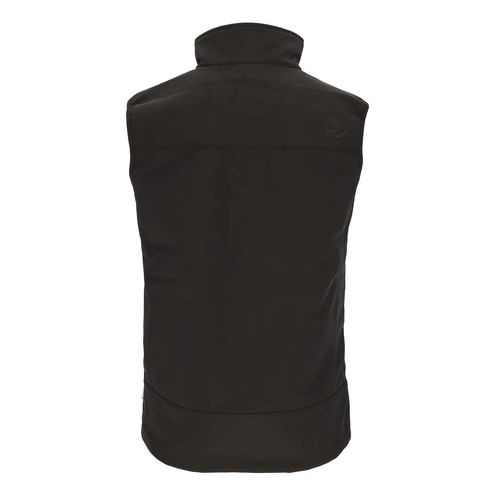 Blue Wave Herren Softshellweste Bernd - Outdoor-Weste Softshell Weste mit Stehkragen in Marine Größe XXL