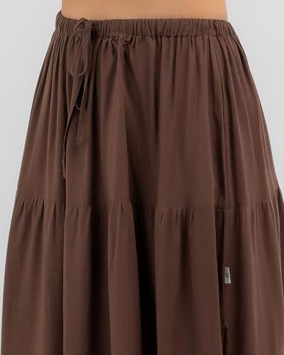 Rhythm Classic Tiered Womens Maxi Skirt - Casual Maxi Long Skirts for Women - Lightweight High Waisted Maxi Skirt3