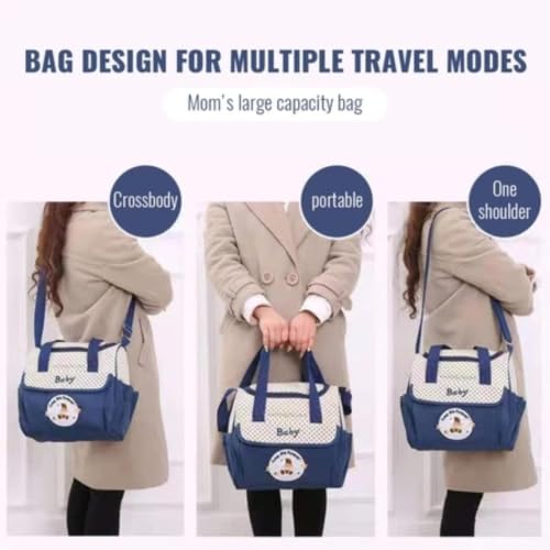 Bolsa de pañales espaciosa e impermeable: La bandolera ideal que necesitan los nuevos padres 7