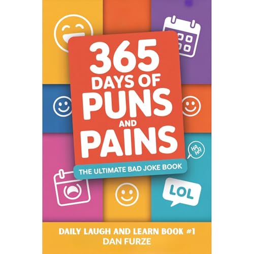 365 Days of Puns and Pains Audiolibro Por Dan Furze arte de portada