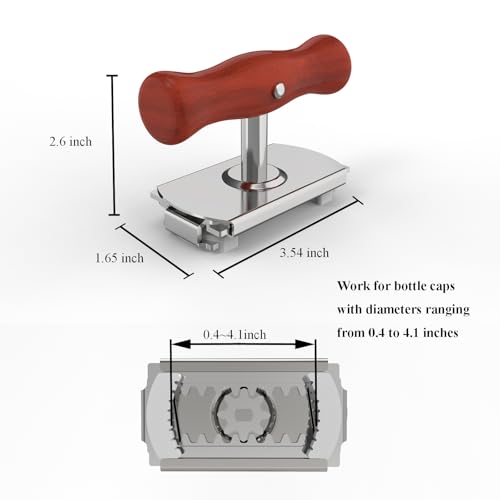 Amadething Adjustable Jar Opener with Wood Handle — view 8
