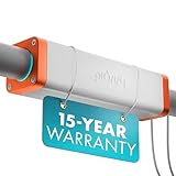 PIURIFY Over-Pipe Whole House Electronic Water Descaler System | Moderate to High Water Hardness | UP to 15 GPG / 250 PPM | 168V High-Power | Salt-Free | Renter-Friendly | Zero Maintenance (Orange)