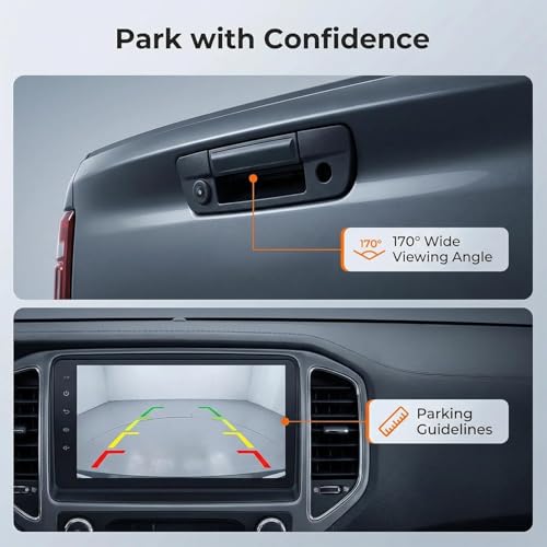 A-Yorsenb Tailgate Handle with Backup Camera for Dodge Ram 1500 by A-Yorsenb - Used condition - Image 4