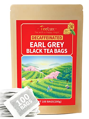 Bags, Decaffeinated Black Tea Blended With Natural Bergamot,