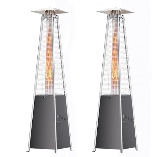 Sesslife Pyramid Patio Heater, 48000 BTU Fast Heating Outdoo...