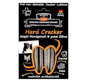 QChefs Hard Cracker Zahnpflegesnacks für Hunde