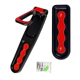 Fahrradständer für Garage, vertikal, verstellbarer Organizer, Fahrrad-Wandhaken mit Schrauben, für Hybrid-Straße, Innenschuppen, Schlafzimmer, Wohnzimmer, Zuhause, Geschäfte, Männer, Fahrer