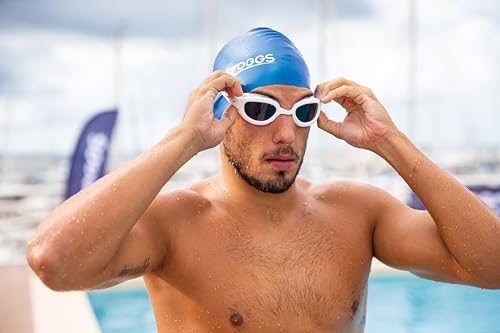 Image of Zoggs Silicone Swim Cap - Superior fit with Non-Slip Inner Surface, Color - Royal Blue