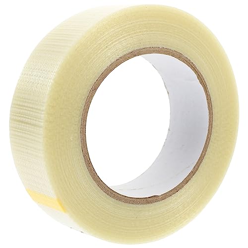 BELLIFFY Tear-Resistant Fiber Tape Adhesive Mesh for Shipping Reinforcement High Tensile Strength