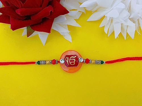 Image of Ek Onkar Rakhi For Brother | Rakhi Combo| rakhi || rakhi set || rakhi for brother