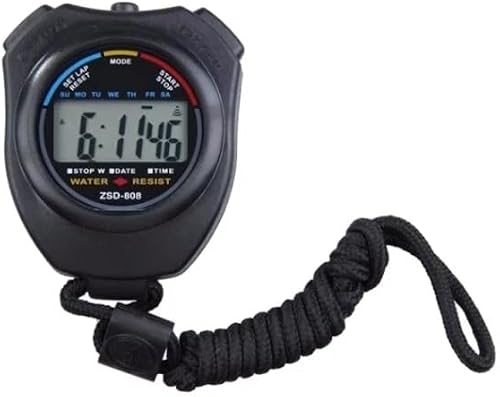 OD Digital Sport Stopwatch Timer, Large Display, Water Resistant, with Lap, Calendar, Alarm and Compass PLEASE NOTE, Next Day Delivery Is Only Available From 4 Orders And Above