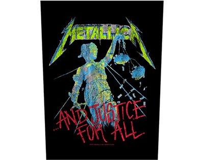 Metallica and Justice for All... Backpatch