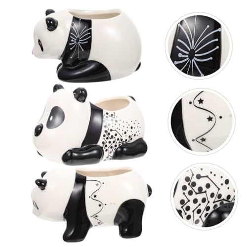 Pots de fleurs résistant et design cartoon amusant lot de 3 - 7