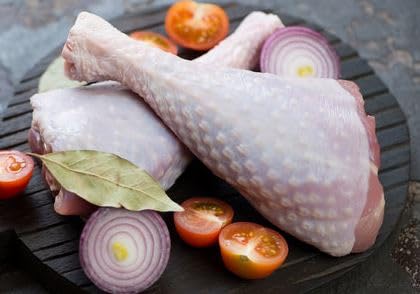 Fossil Farms Turkey Leg Drumsticks, Rich Dark Meat Flavor, Frozen,