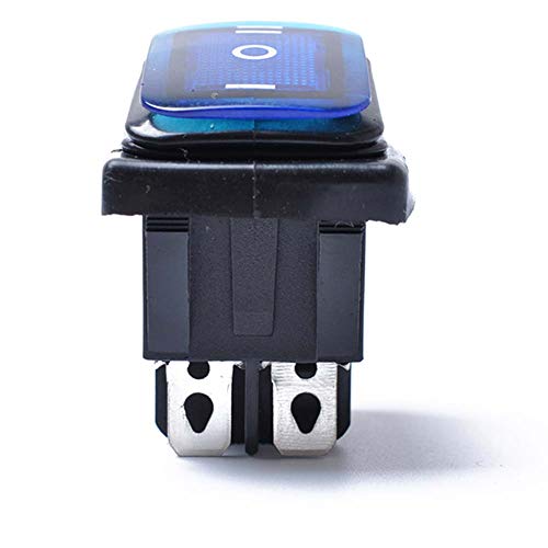 Interrupteur à Bascule 12 V Robuste à 6 Broches Finition Soignée pour Auto