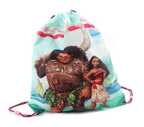 Bolsa de Gimnasia Disney Vaiana Moana - Bolsa de Zapatos - Toalla Repelente al Agua