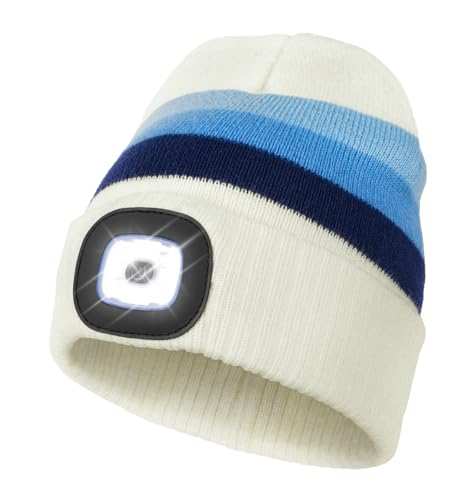 Bonnet à LED chaud pour les sorties nocturnes et le camping en hiver