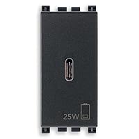 Vimar 19292.C.25 Arké Alimentatore USB da 25 W per dispositivi elettronici