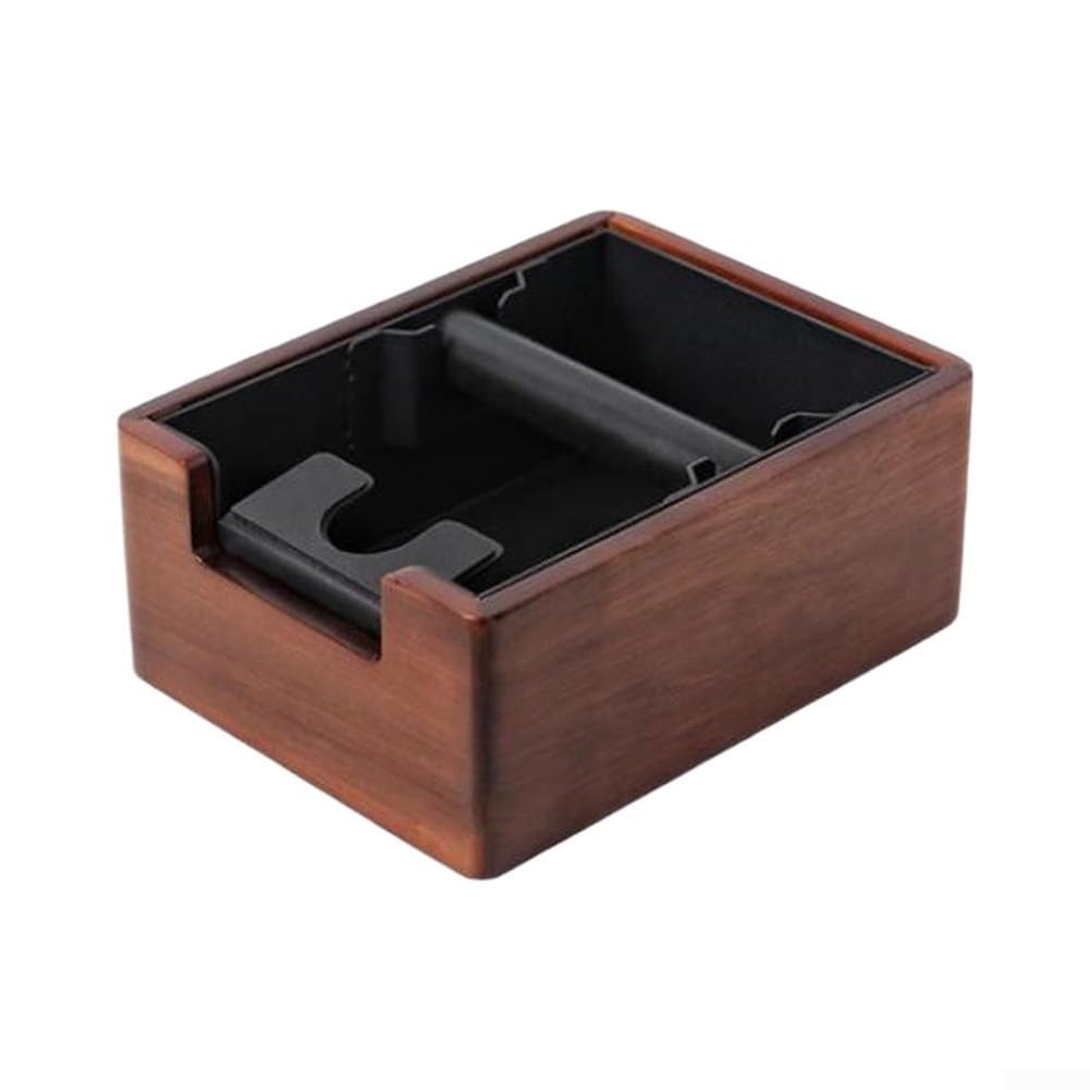 Contenitore per caffè in legno 1,5 l per macchina espresso contenitore silenzioso per caffè