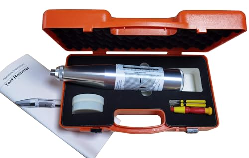 Ferramenta de teste de martelo de resiliômetro de concreto ZC3-A Schmidt Hammer 10-60 Mpa (manual de