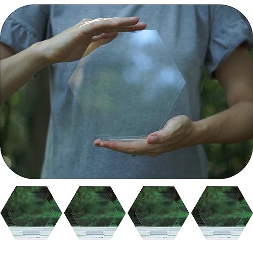 Cedar and Ink X-Large 8" Hexagon Acrylic Signs - Set of 5 Blanks ...