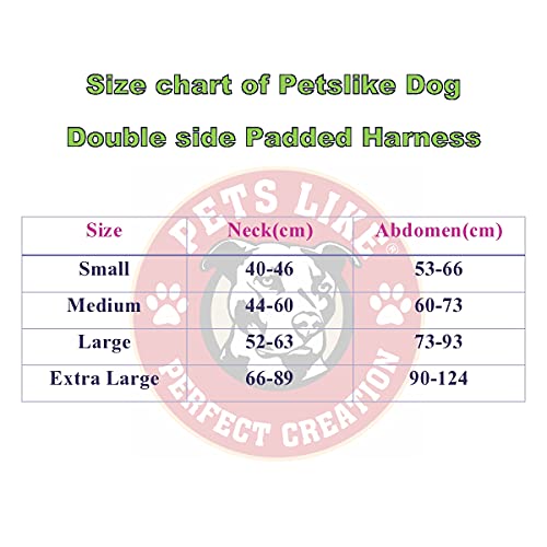 Image of Pets Like Double Side Padded Harness White (Medium)