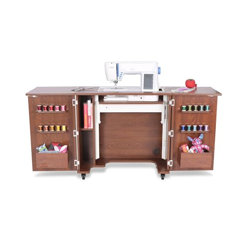 Arrow Sewing Kangaroo Bandicoot Sewing and Quilting Cabinet with Lift,...