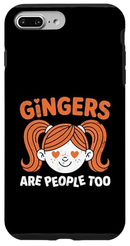 Gingers Are People Too Kids Girls Funny Gingers Meme Redhead �X�}�z�P�[�X iPhone 7 Plus/8 Plus �p