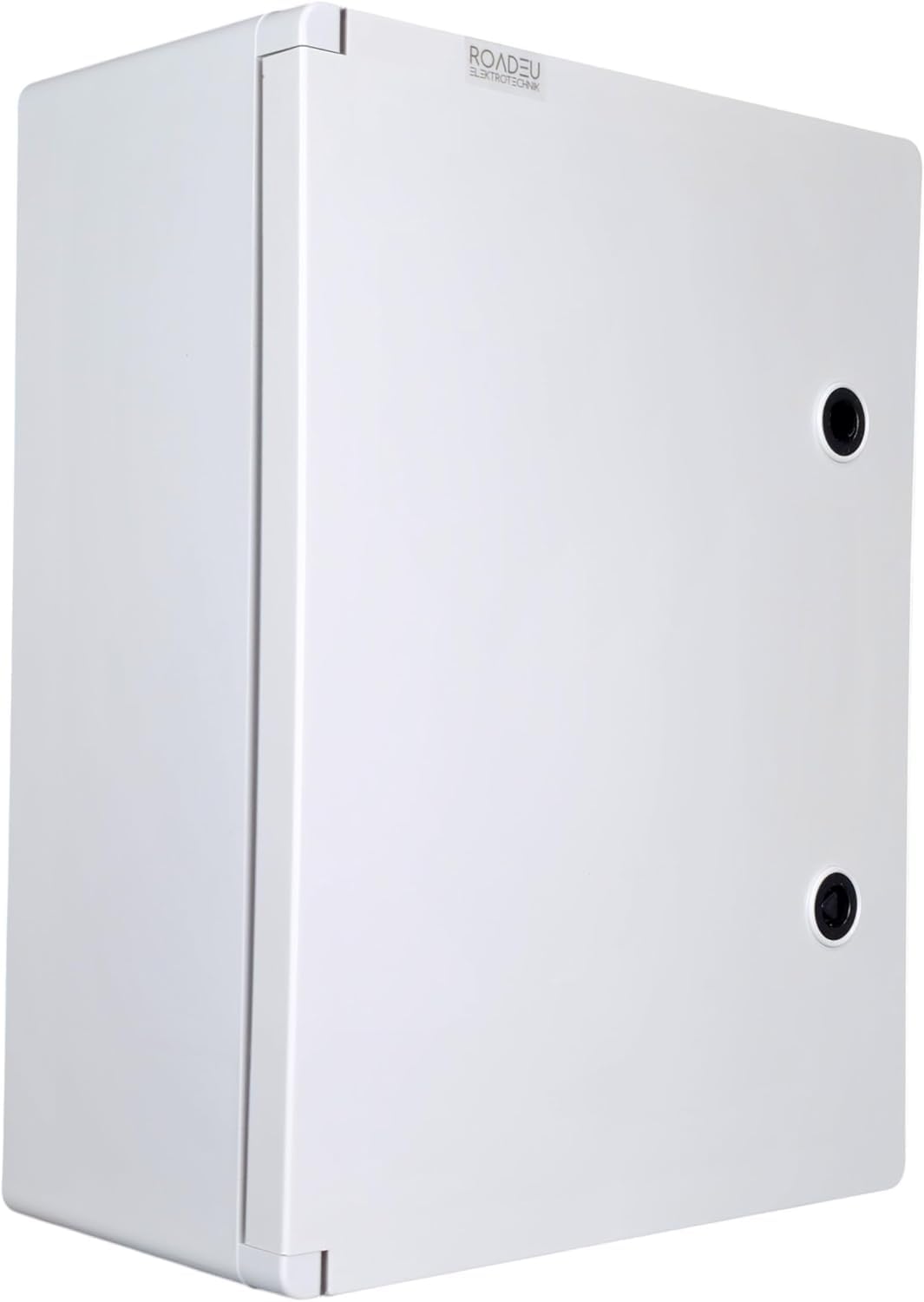 RoadEu – Weatherproof Junction Box IP65 400x300x165mm – Electrical Enclosure with Lockable Door and Mounting Plate – Empty Wall-Mounted Box for Outdoor & Industrial Use — image 1