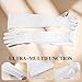 Feelorna Long Opera Party Gloves for Women, Fashion Party Gloves Costume Elbow Length Stretchy Satin Glove (White, One Size)