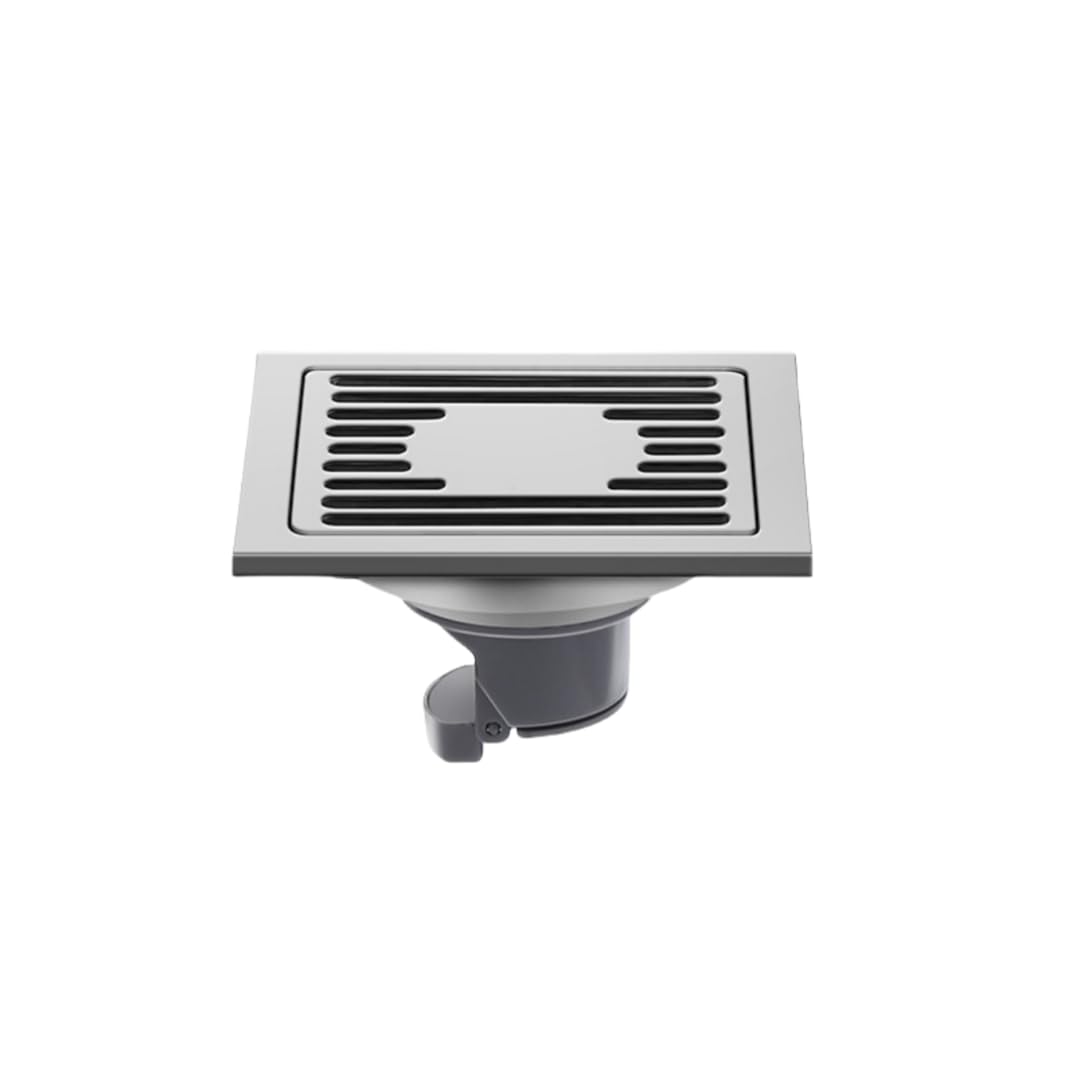 KJdxfhFH Bathroom floor drains, Bathroom Floor Drain 304 Stainless Steel with Backflow(Bamboo Raft Plastic Single Use)