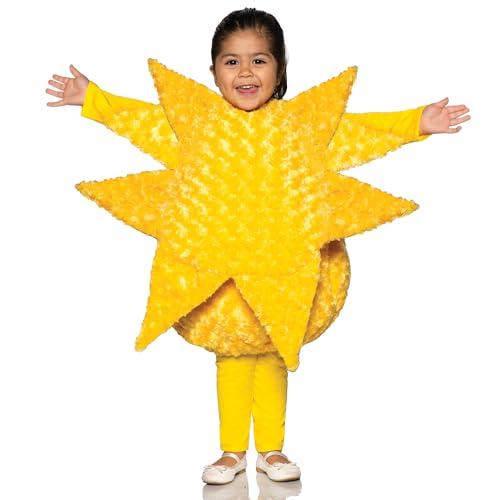 Disfraz de sol de peluche para niños pequeños miniatura 1