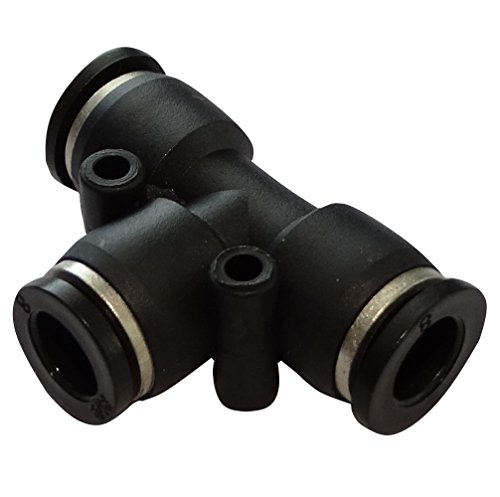 AERZETIX: Racor conexión rápida conector en T neumático compresor de aire comprimido (Ф8mm)