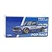 Diecast Collectibles Model Car Compatible with Pop Race 1:64 Pandem Datsun 620 Pickup Truck #66 Blue Metallic with White Stripes and Graphics Limited Edition PR640217