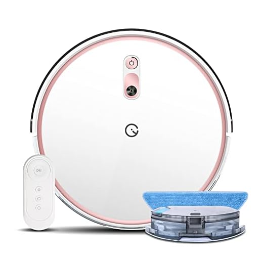 Yeedi K700 Robot Vacuum, 2 in 1 Robotic Vacuum Cleaner Mopping, 2000Pa Powerful Suction, Smart Navigation, Quiet and Self-Charging Robotic Vacuums, Ideal for Pet Hair, Carpets, Hard Floors