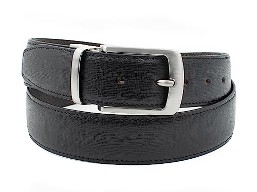 Image of Reversible Pu-Leather Formal Belt For Men