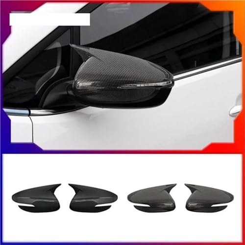 Coque de rétroviseur latéral KIA K3 Cerato Forte boîtier garniture voiture carbone - 4