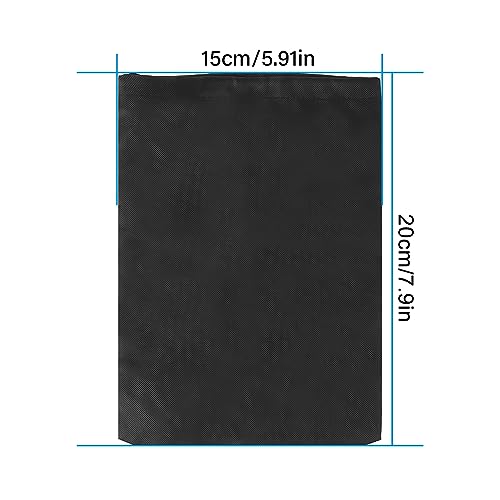 Keenso 10PCS Black Drawstring Carry Bag,Waterproof,Drawstring Pouch Skipping Rope Carry Bag,Skipping Rope Storage Bag2