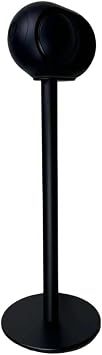 Speaker Stand Compatible with DEVIALET Phantom II 95 dB, 98 dB Audio, 25 and 30.6 Tree Stands with Aluminum Alloy Material and Screw-On Audio Design with Hidden Power Cord Black 25" High