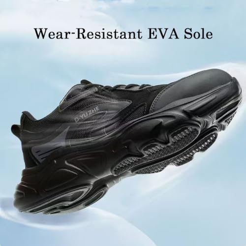 Image of Nutropa Steel Toe Boots for Men, Lightweight Safety Work Shoes, Comfortable Breathable Composite Toe Boots Slip-Resistant Indestructible Shoes