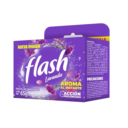 Aromatizantes, Drugstore Flash Pastilla Sanitaria En Canastilla Lavanda 65gr
