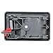 AUTEX 2pcs Gray Interior Door Handle Front/Rear Left Right