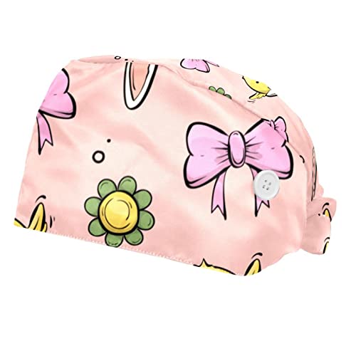 Chapeaux de travail contre la transpiration | Casquette unisexe pour cheveux longs 2 pièces