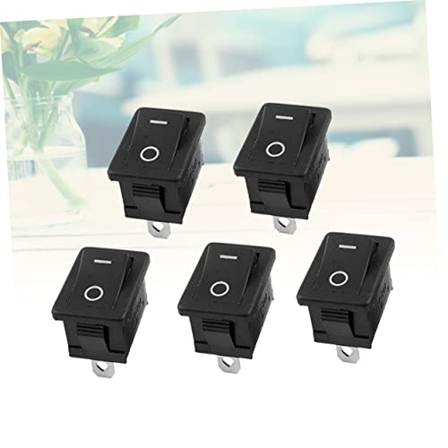 SEWOART 5 Peças 2 Botões Liga/Desliga Mini Balancim Balancim Tipo Botão De Alimentação Momentâneo