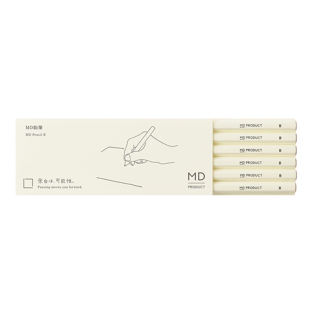 Midori 35322006 MD Pencils, Set of 6, B