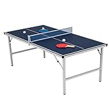 【Usage intérieur & extérieur multiples】Une fois le filet retiré, cet ensemble polyvalent se transforme instantanément en un bureau spacieux, une table à manger, une table d'artisanat ou une table de cartes, parfait pour une utilisation en intérieur comme en extérieur, notamment dans les salles de jeu, bureaux, jardins ou patios.