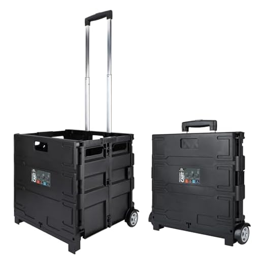Olympia Tools 85-010 Grand Pack-N-Roll Portable Tools Carrier with Telescopic Handle, 80 Lb. Load Capacity, Black